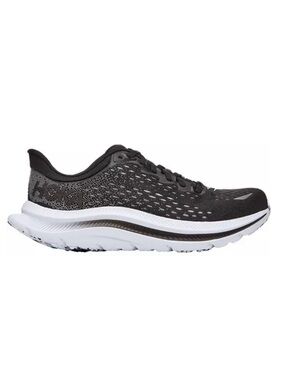 Hoka One One KawanaREFLECTIVE Womens Size 9 Running Shoes Sneakers Black/White